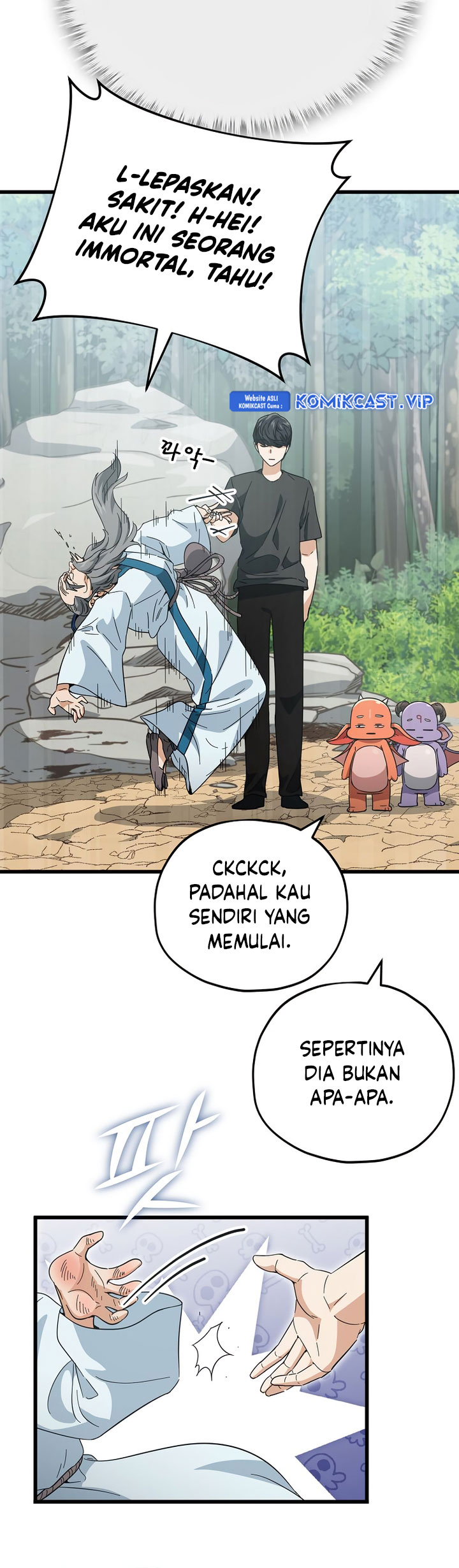 My Dad Is Too Strong Chapter 147 Gambar 24