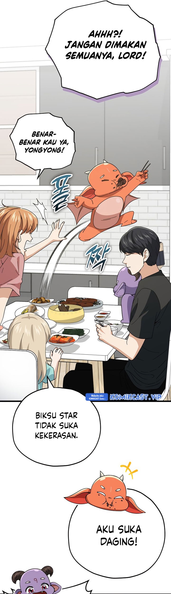 My Dad Is Too Strong Chapter 147 Gambar 70