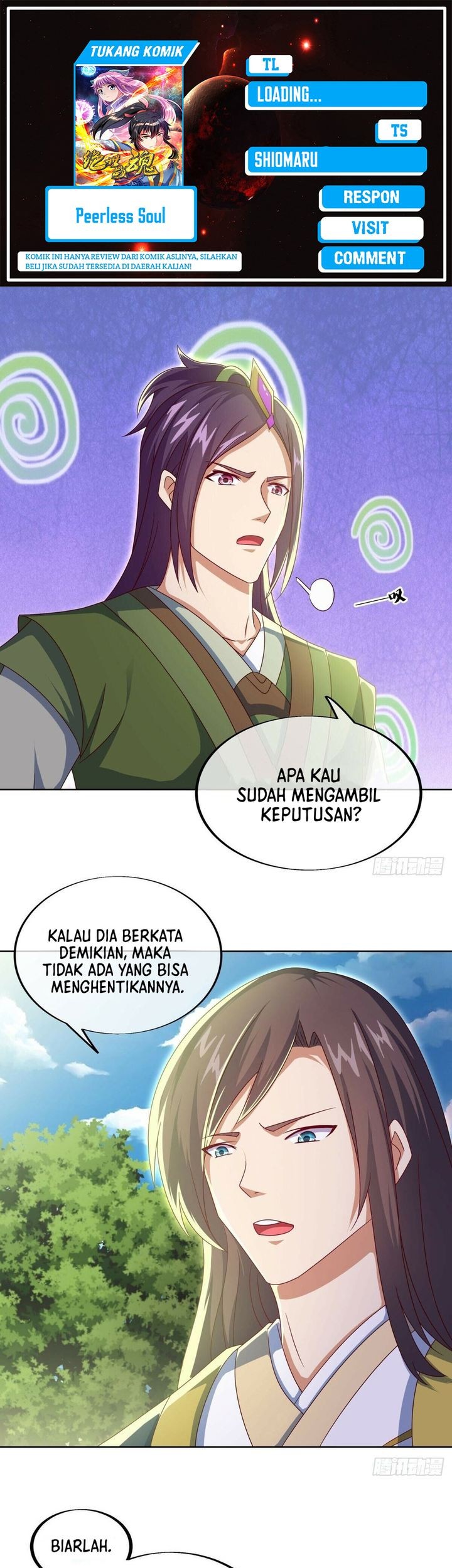 Komik Peerless Soul Chapter 532 gambar nomor 1