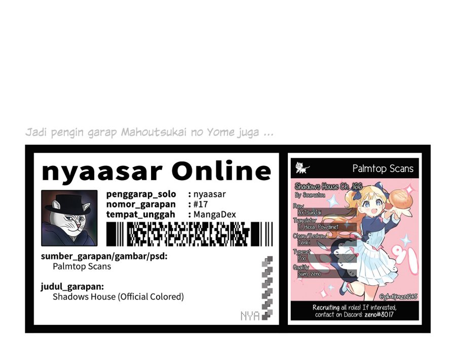 Shadows House Chapter 166 Gambar 17