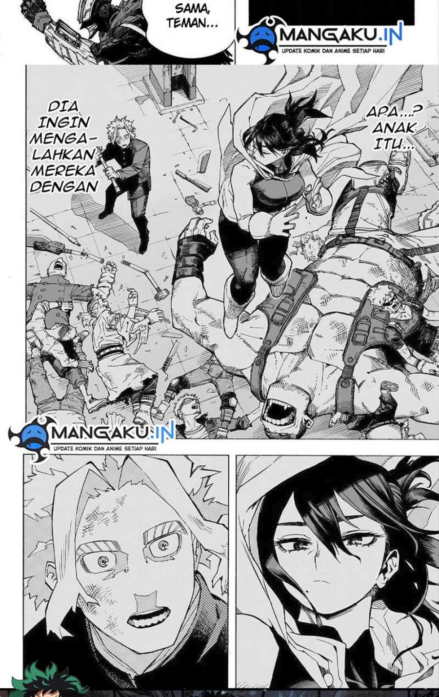 Boku no Hero Academia Chapter 397 Gambar 6