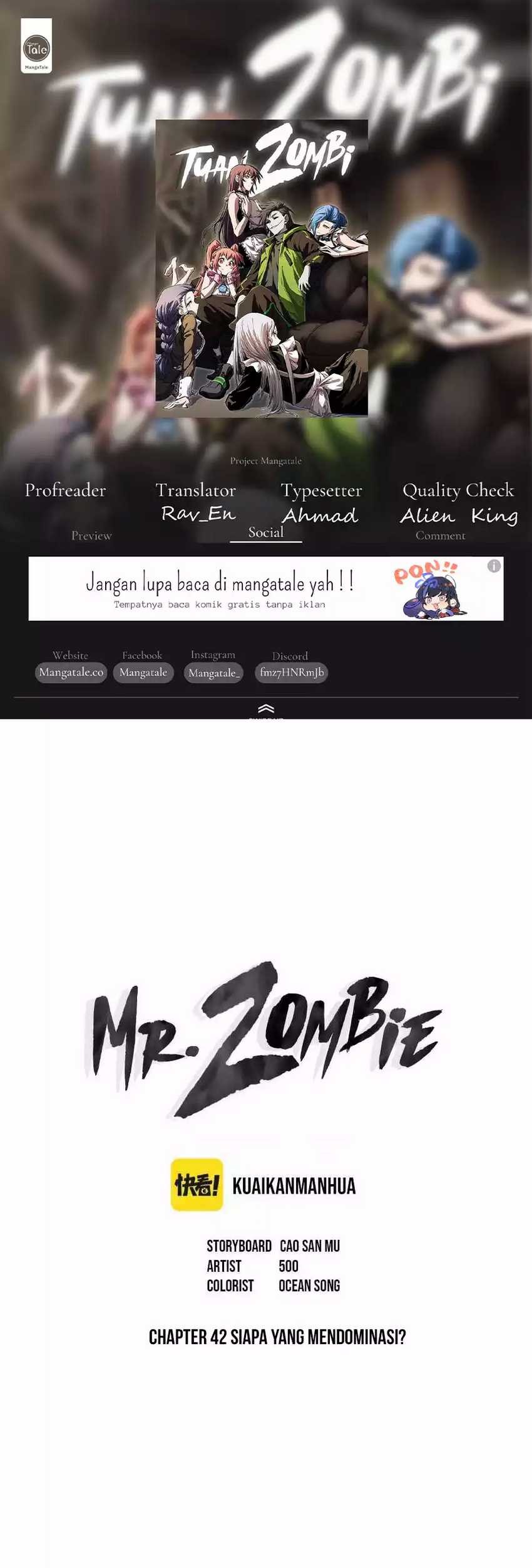 Komik Mr. Zombie Chapter 42 gambar nomor 1