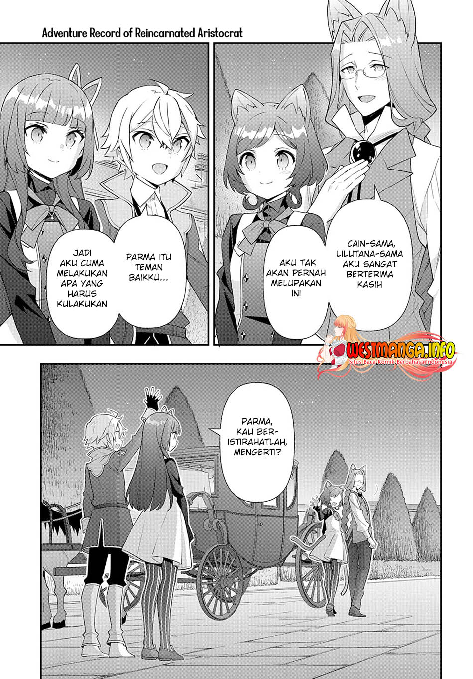 Tensei Kizoku no Isekai Boukenroku ~Jichou wo Shiranai Kamigami no Shit Chapter 54 Gambar 22