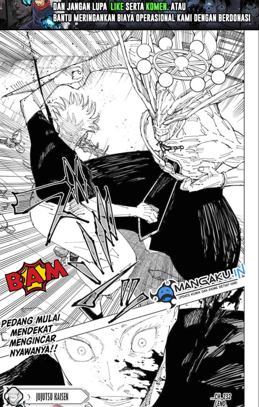 Jujutsu Kaisen Chapter 232 Gambar 17