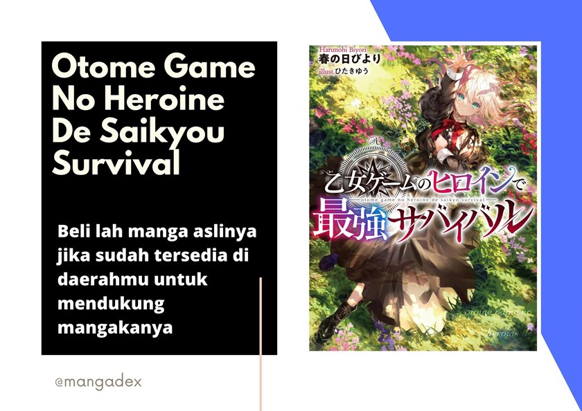 Komik Otome Game No Heroine De Saikyou Survival Chapter 15 gambar nomor 1