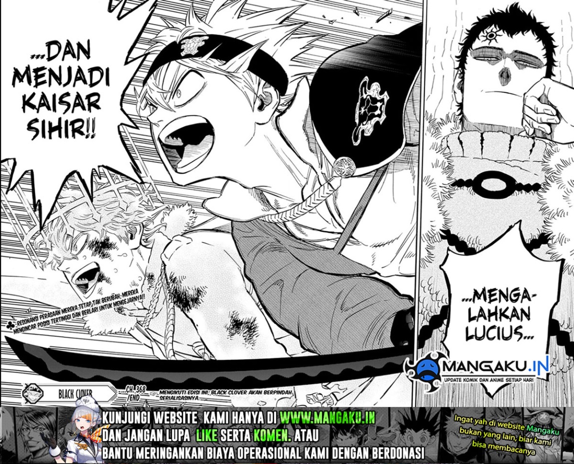 Black Clover Chapter 368 Gambar 8