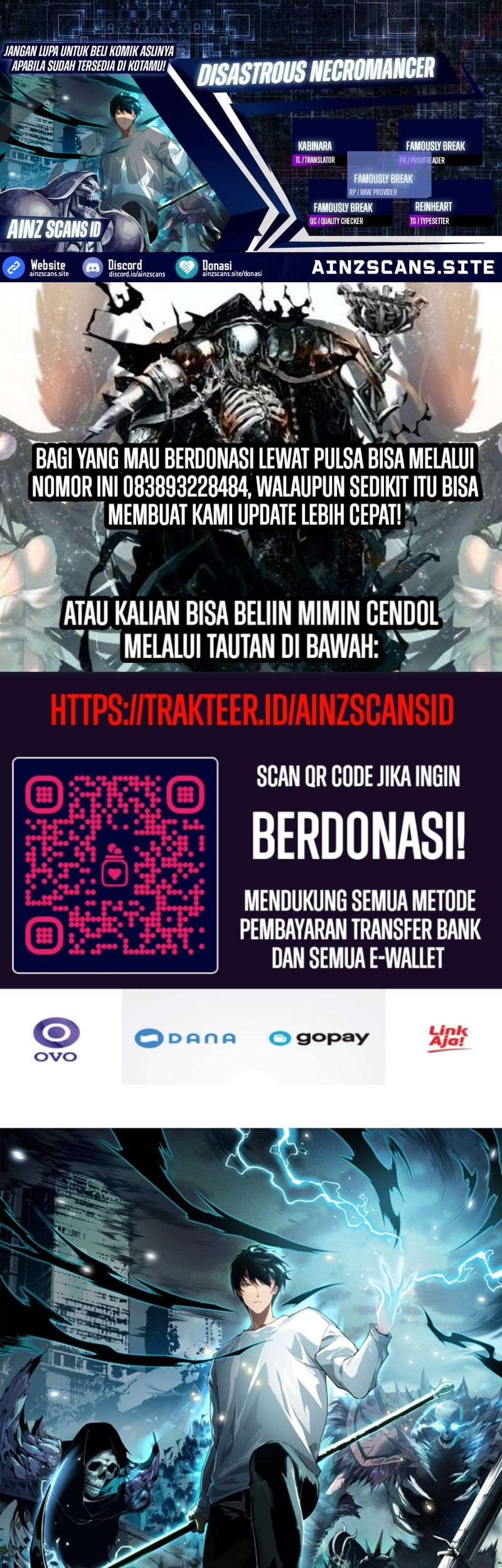 Komik Disastrous Necromancer Chapter 12 gambar nomor 1