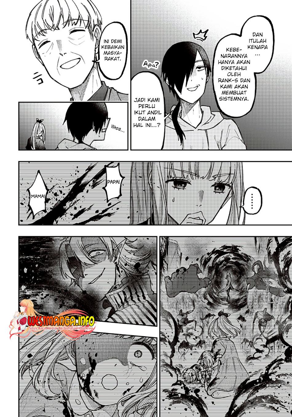 Kyuuseishu MESHIA ~Isekai wo sukutta moto yuusha ga mamono no afureru genjitsu sekai wo musou suru~ Chapter 21 Gambar 17