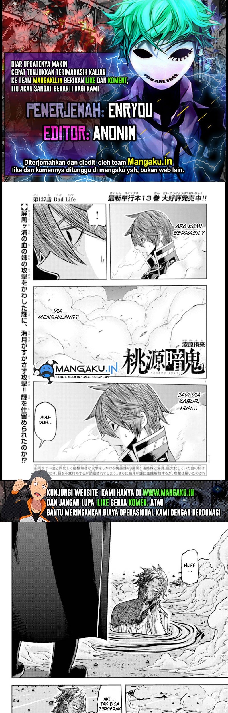 Komik Tougen Anki Chapter 127 gambar nomor 1