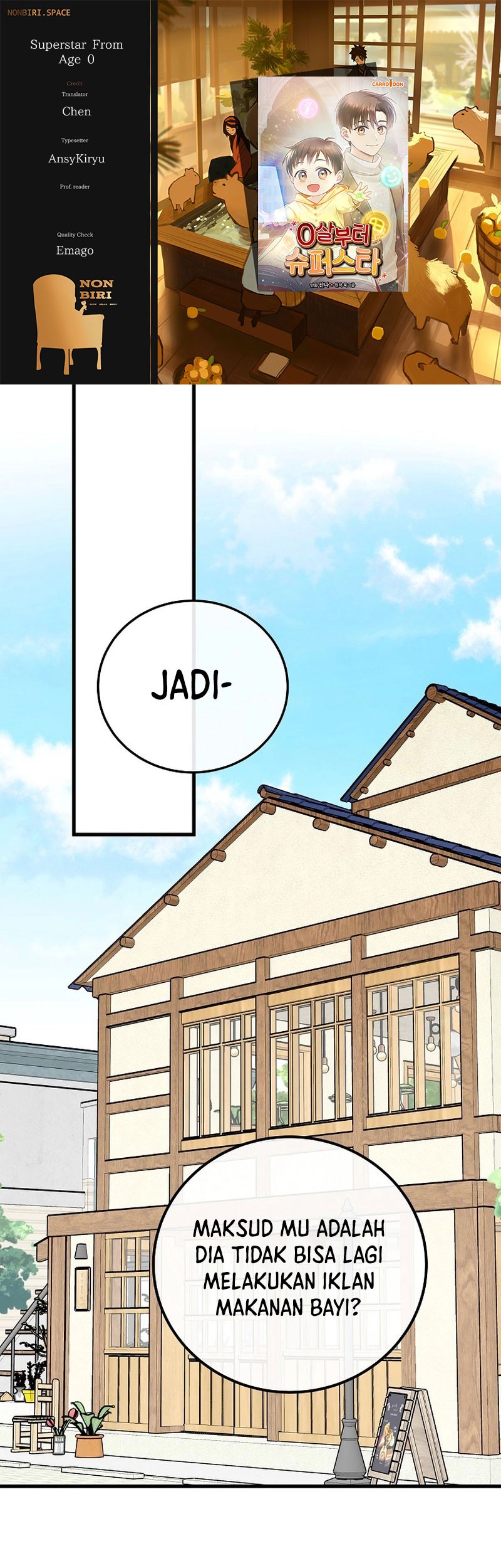 Komik Superstar From Age 0 Chapter 20 gambar nomor 1