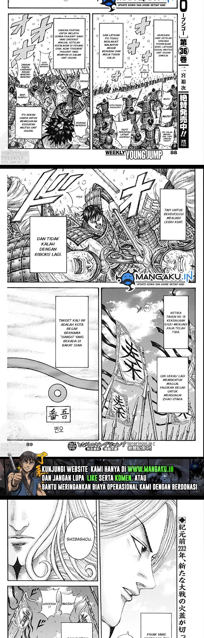Kingdom Chapter 768 Gambar 11
