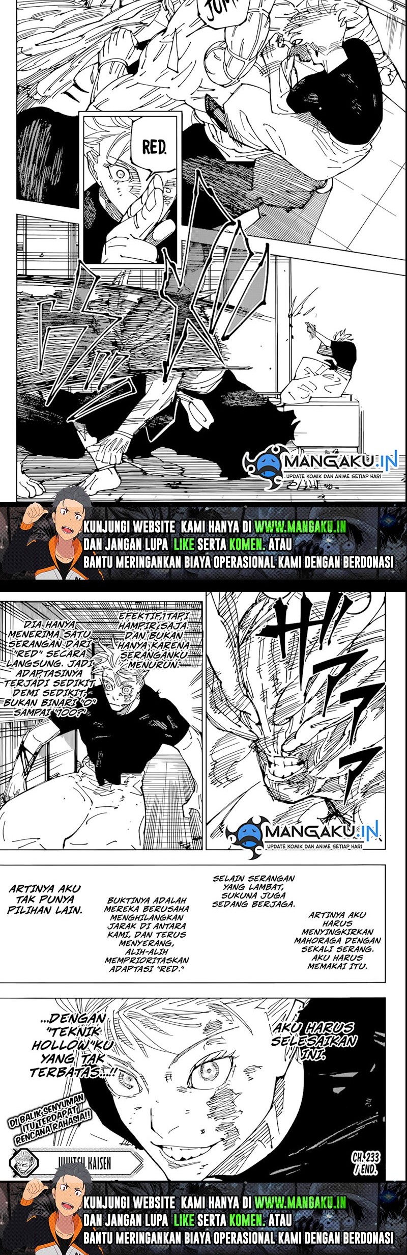 Jujutsu Kaisen Chapter 233 Gambar 10