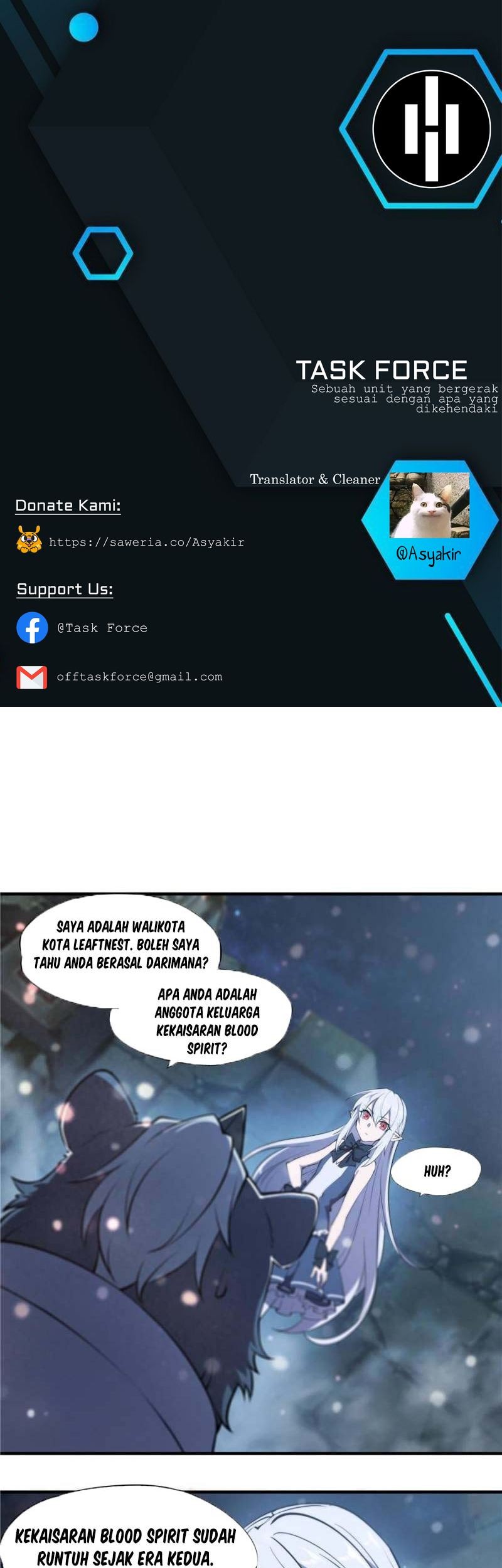 Komik The Blood Princess And The Knight Chapter 231 gambar nomor 1