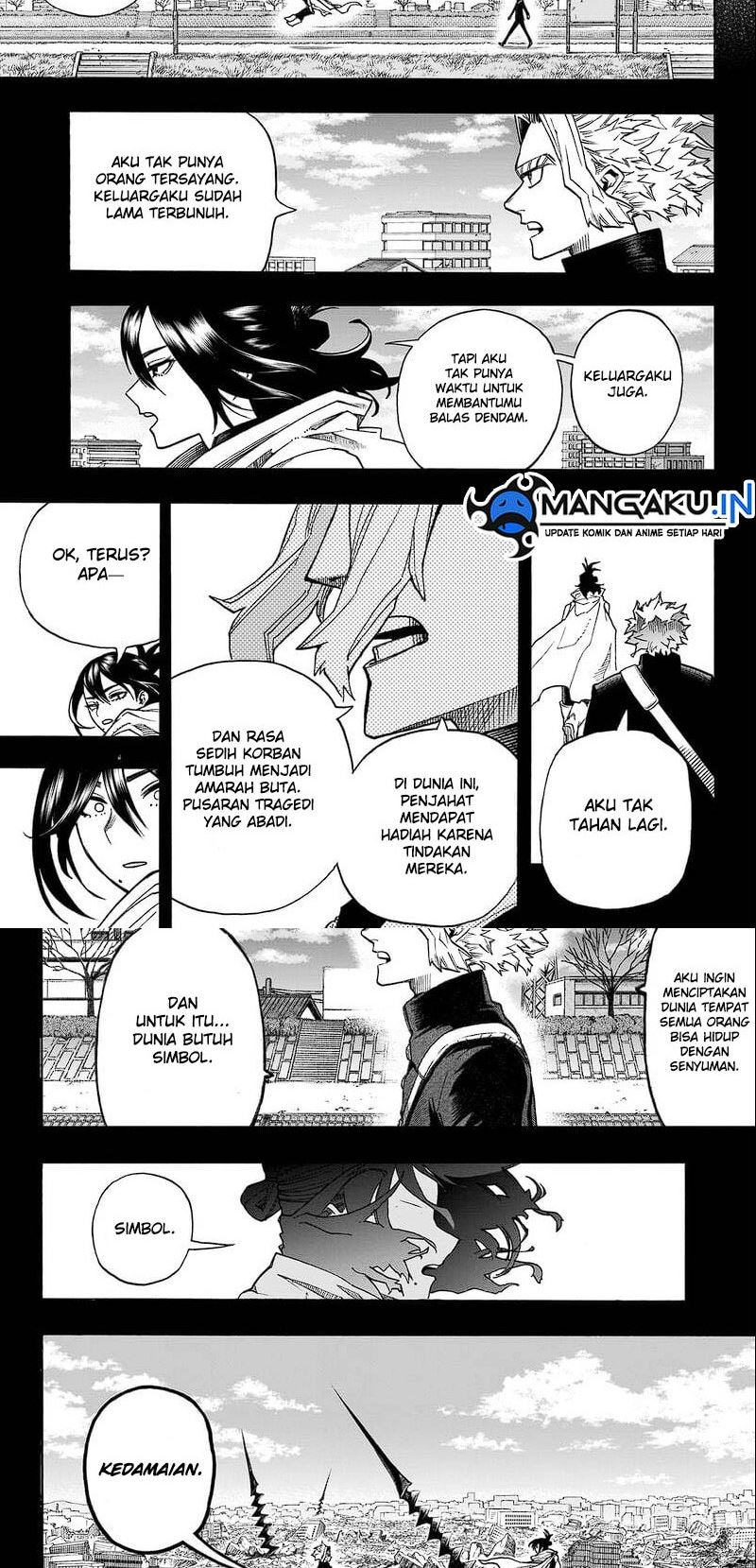 Boku no Hero Academia Chapter 398 Gambar 3