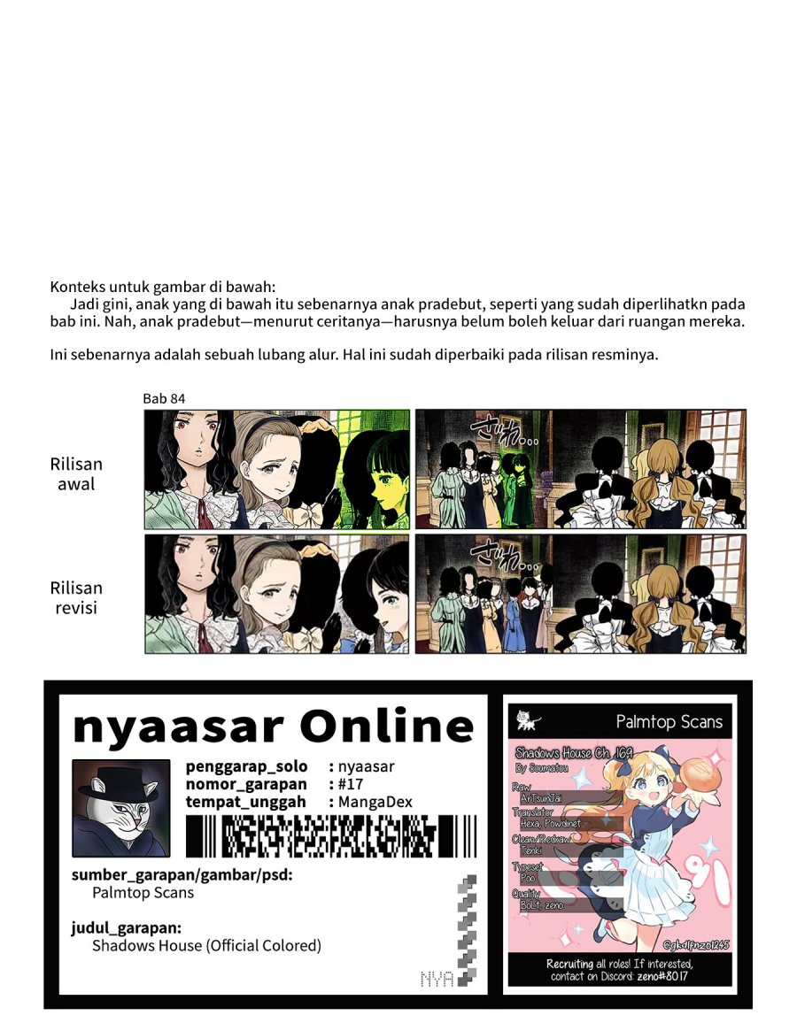 Shadows House Chapter 169 Gambar 16