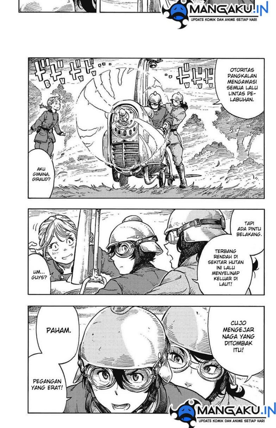 Kuutei Dragons Chapter 32 Gambar 25