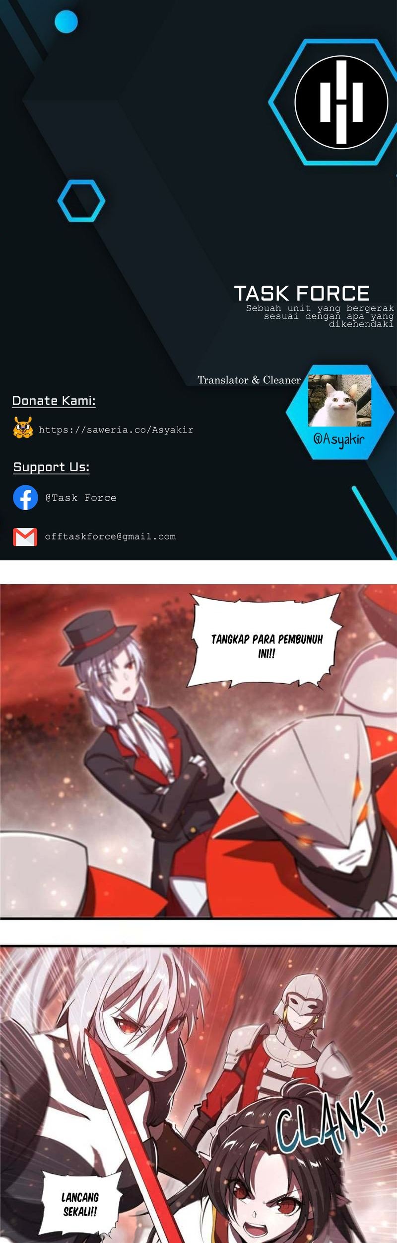 Komik The Blood Princess And The Knight Chapter 253 gambar nomor 1