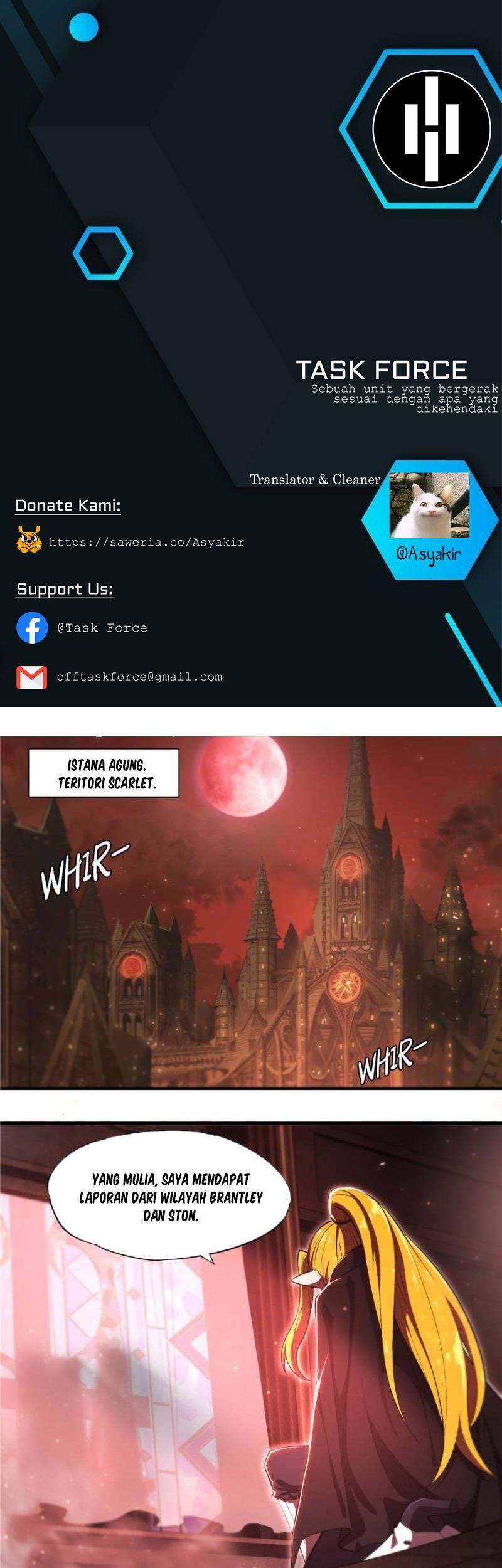 Komik The Blood Princess And The Knight Chapter 254 gambar nomor 1