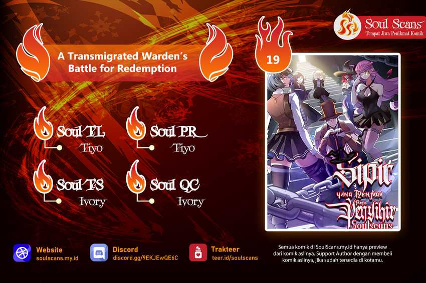 Komik A Transmigrated Warden’s Battle for Redemption Chapter 19 gambar nomor 1
