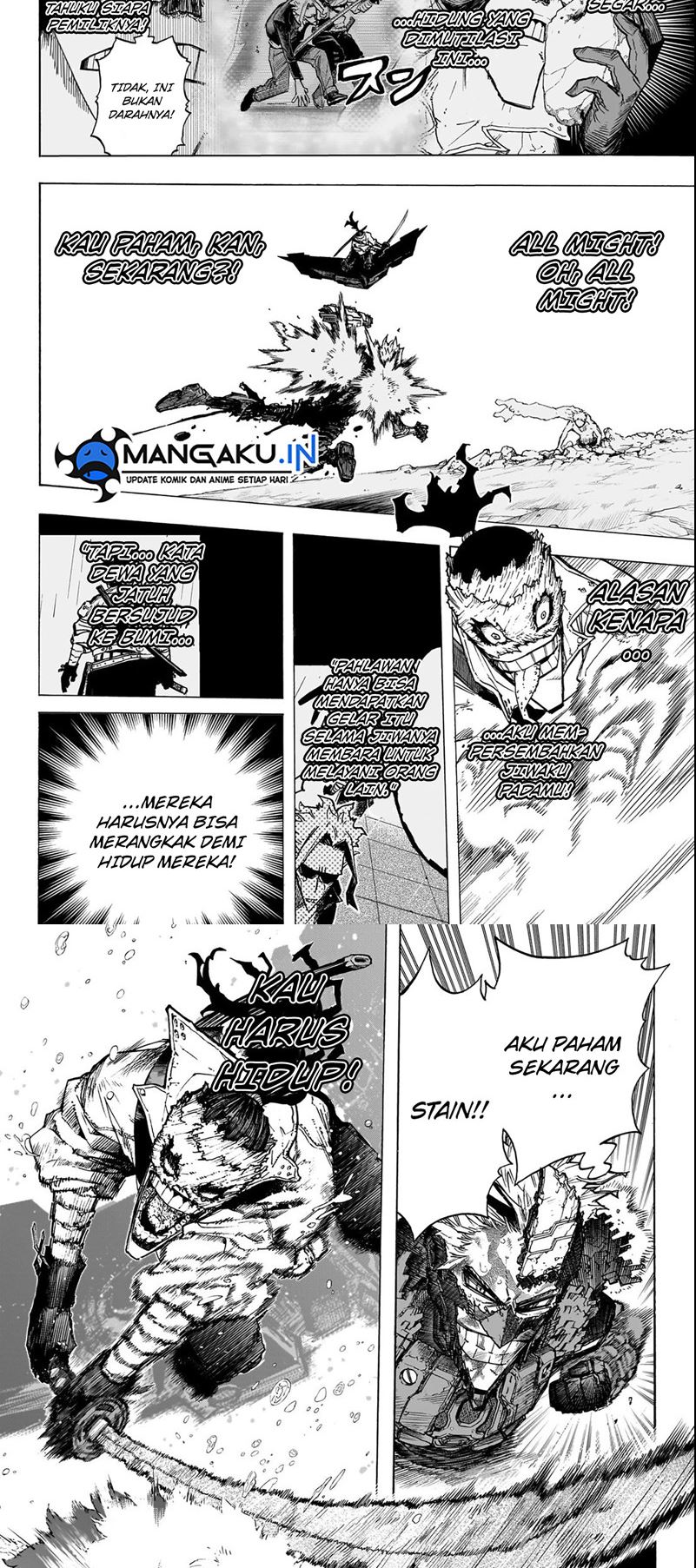 Manga Boku no Hero Academia Chapter 401 gambar nomor 2