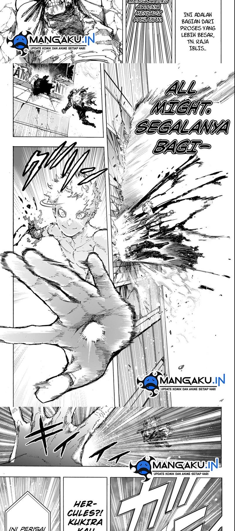 Boku no Hero Academia Chapter 401 Gambar 7