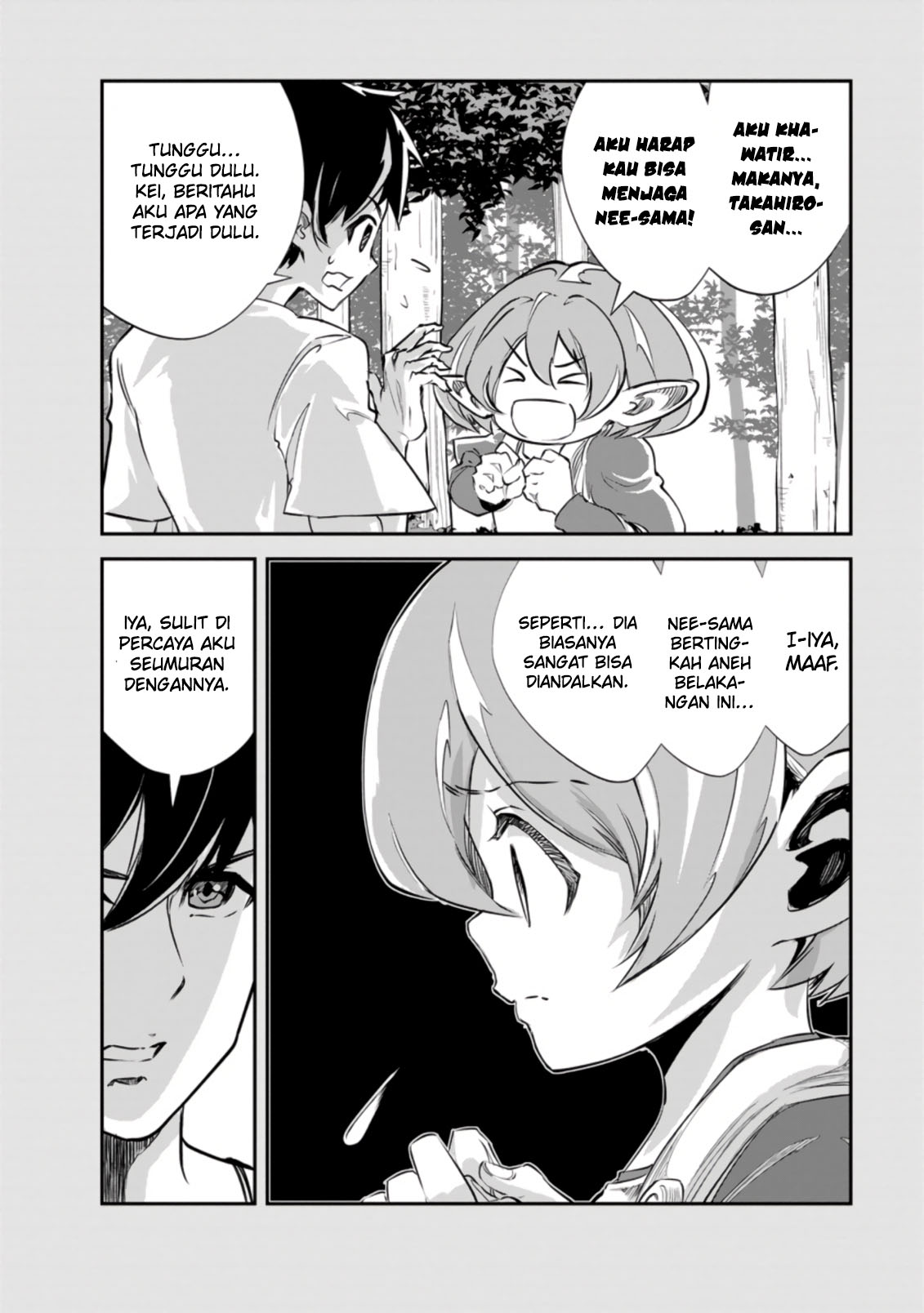 Monster no Goshujin-sama Chapter 53 Gambar 21