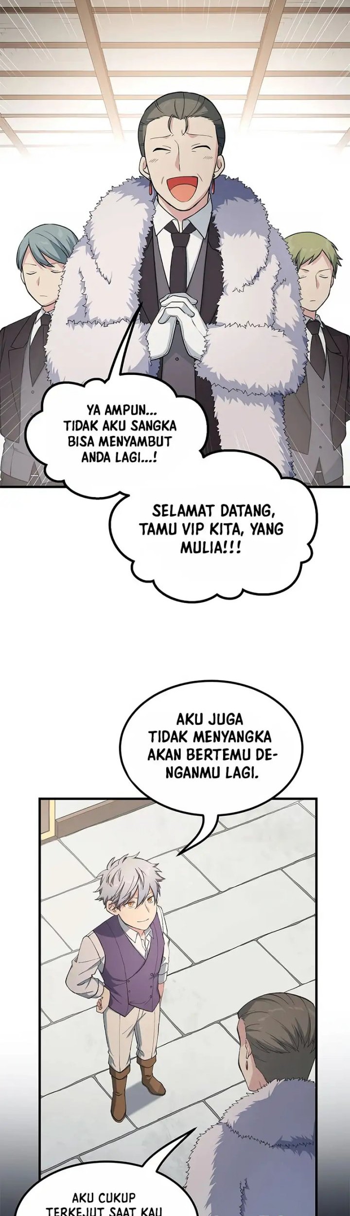 How a Former Pro Takes Advantage by Doing an Easy Job Chapter 45 Gambar 44