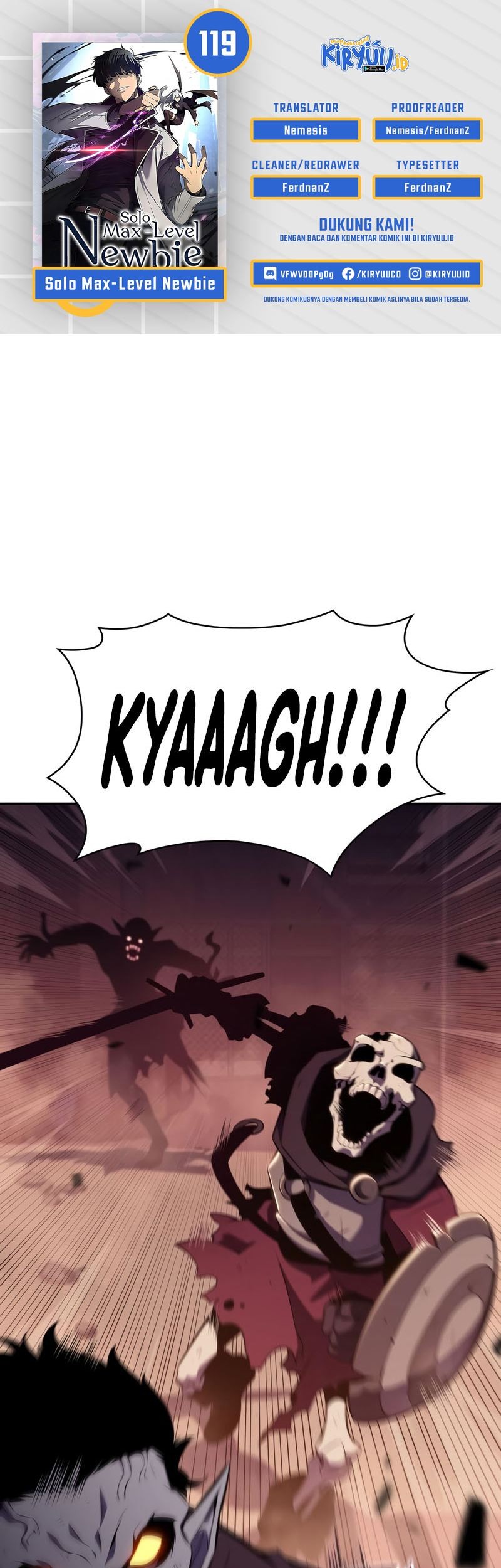 Komik Solo Max-Level Newbie Chapter 119 gambar nomor 1