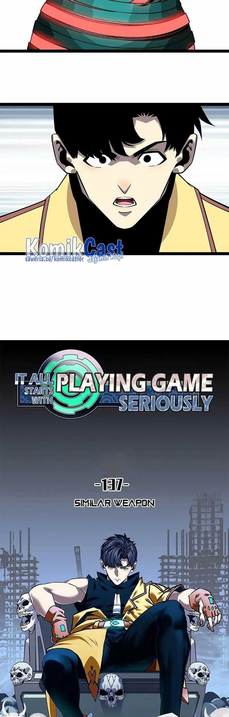 It all starts with playing game seriously Chapter 137 Gambar 8