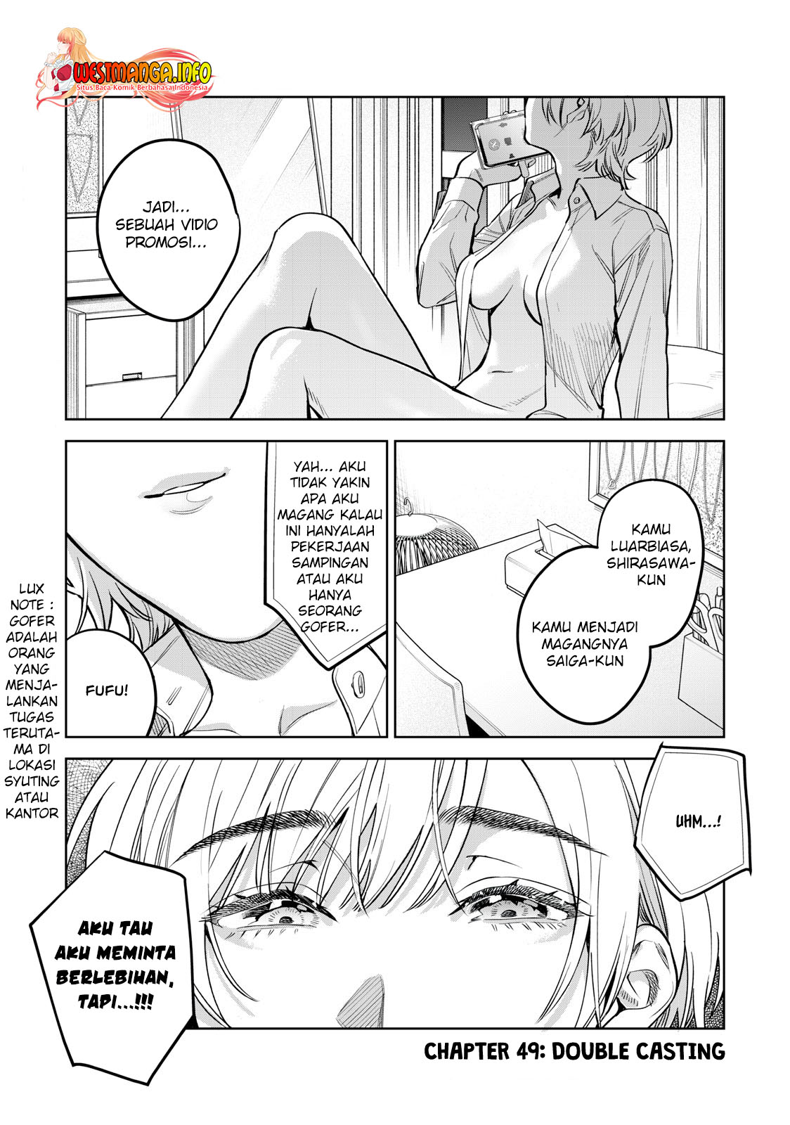 Manga Hajirau Kimi ga Mitainda Chapter 49 gambar nomor 2