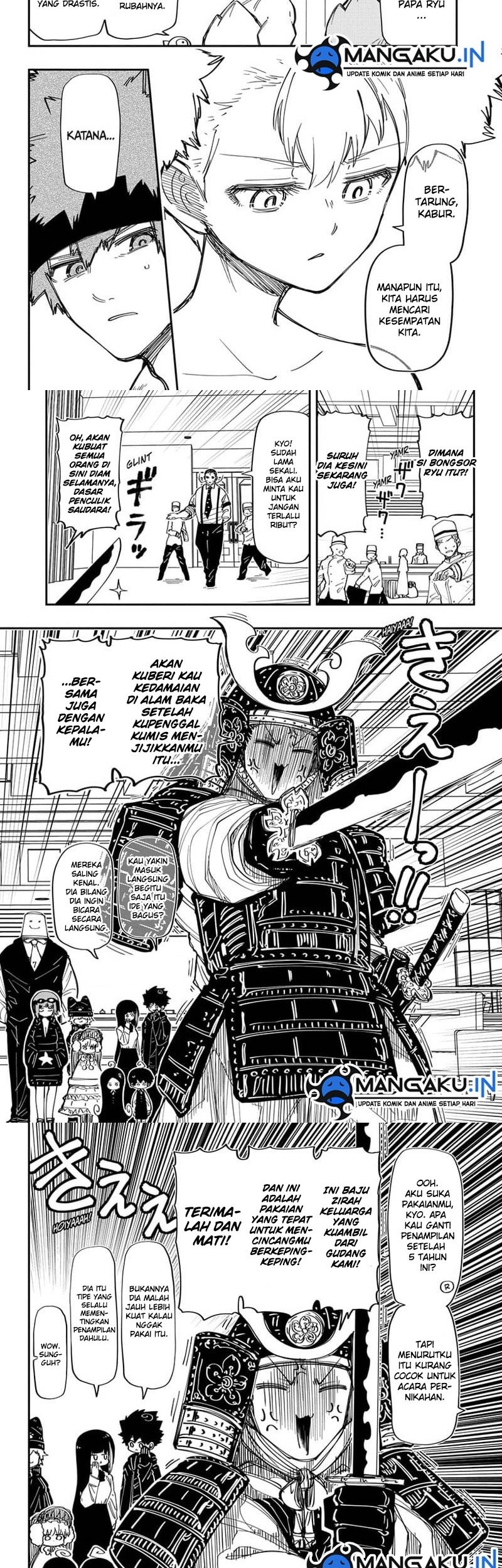 Mission: Yozakura Family Chapter 195 Gambar 5