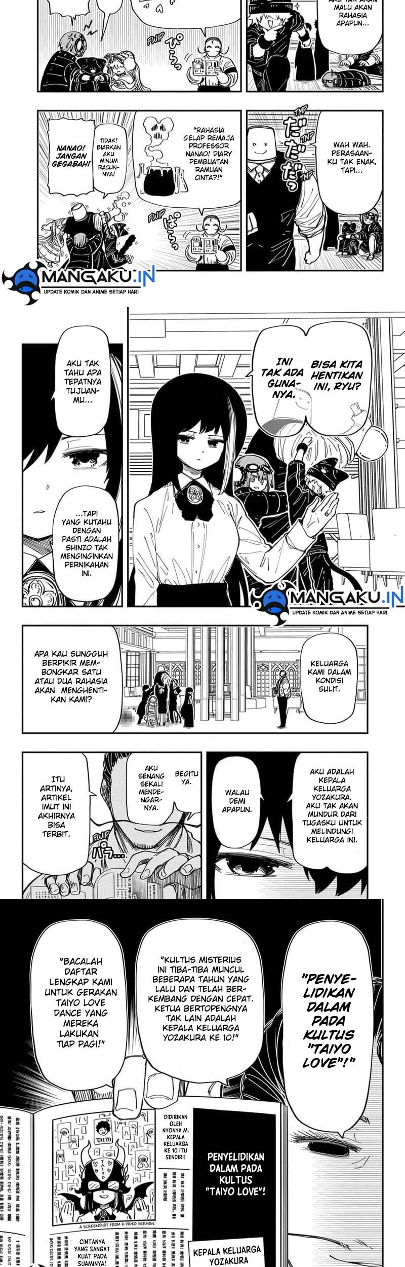 Mission: Yozakura Family Chapter 195 Gambar 9