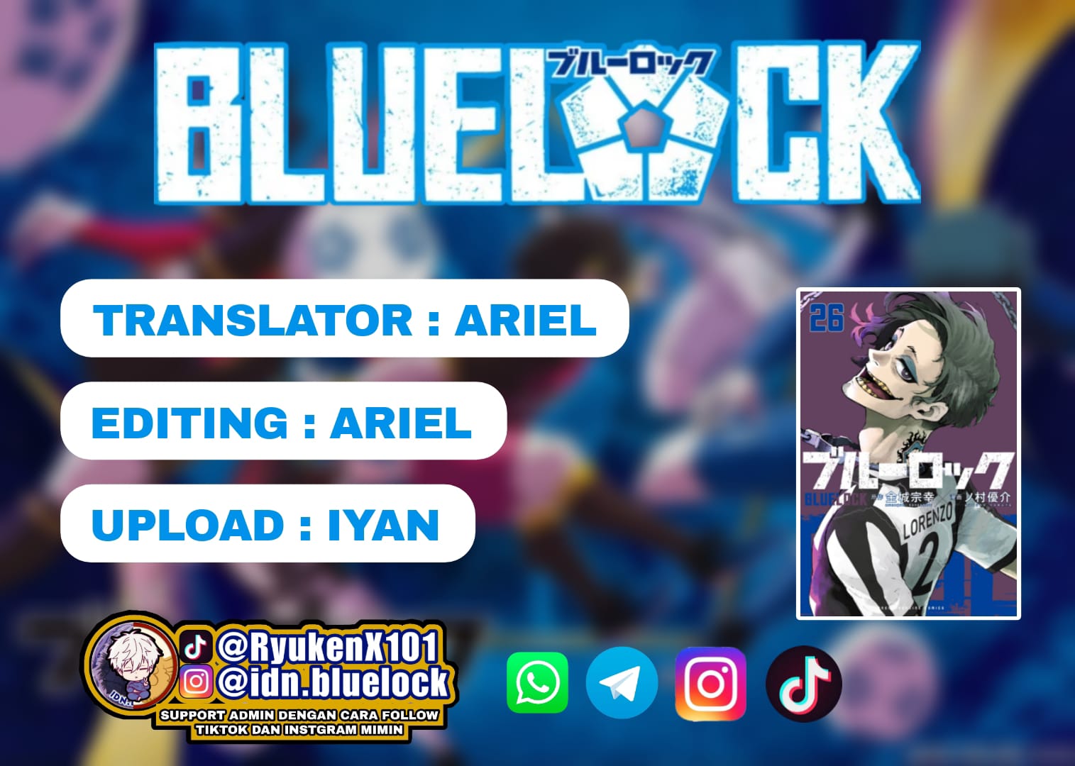 Komik Blue Lock Chapter 234 gambar nomor 1