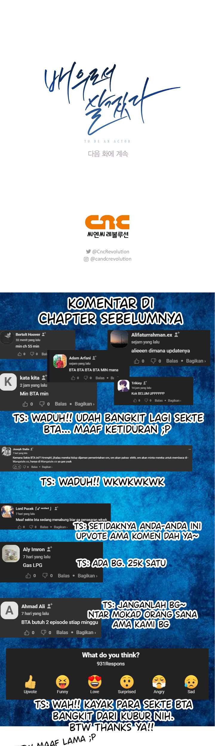 Be the Actor Chapter 55 Gambar 65