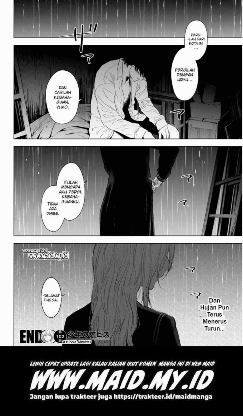 Shounen no Abyss Chapter 102 Gambar 20