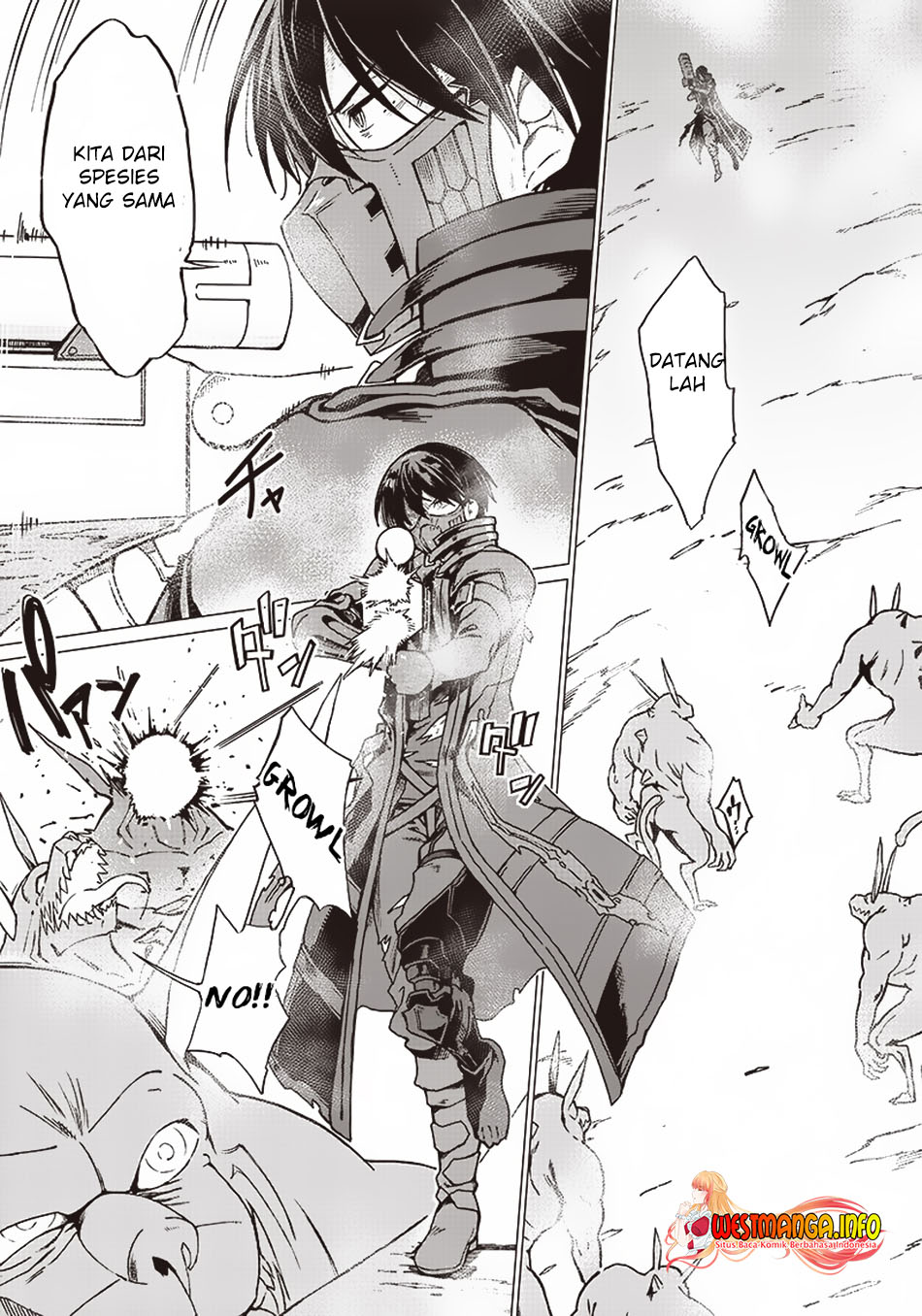 Ghoul ga Sekai wo Sukutta Koto wo Watashi dake ga shitteiru Chapter 02 Gambar 11