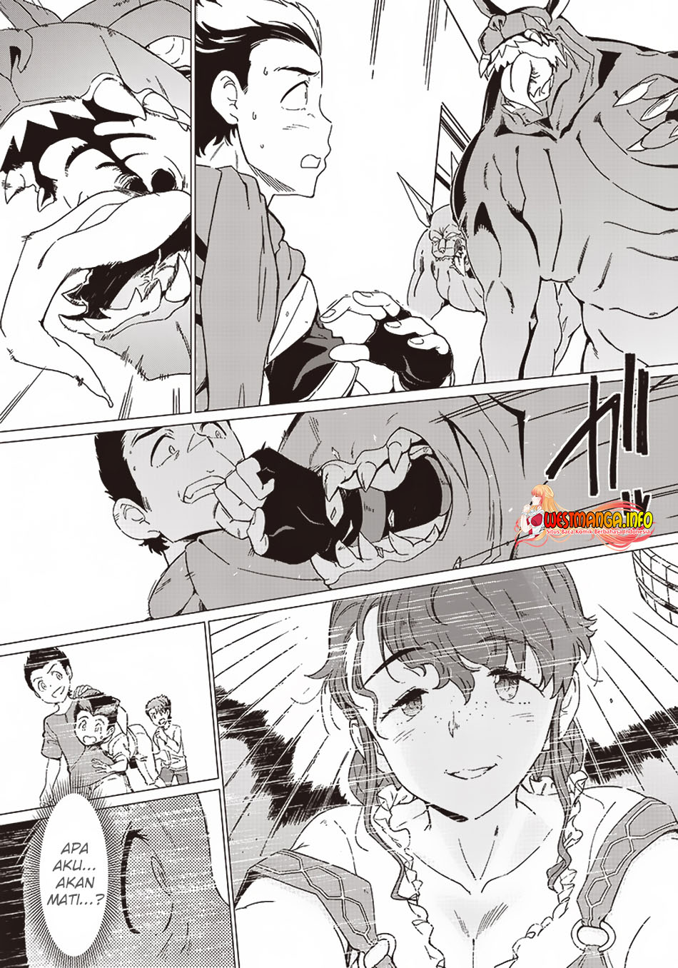 Ghoul ga Sekai wo Sukutta Koto wo Watashi dake ga shitteiru Chapter 01.2 Gambar 14