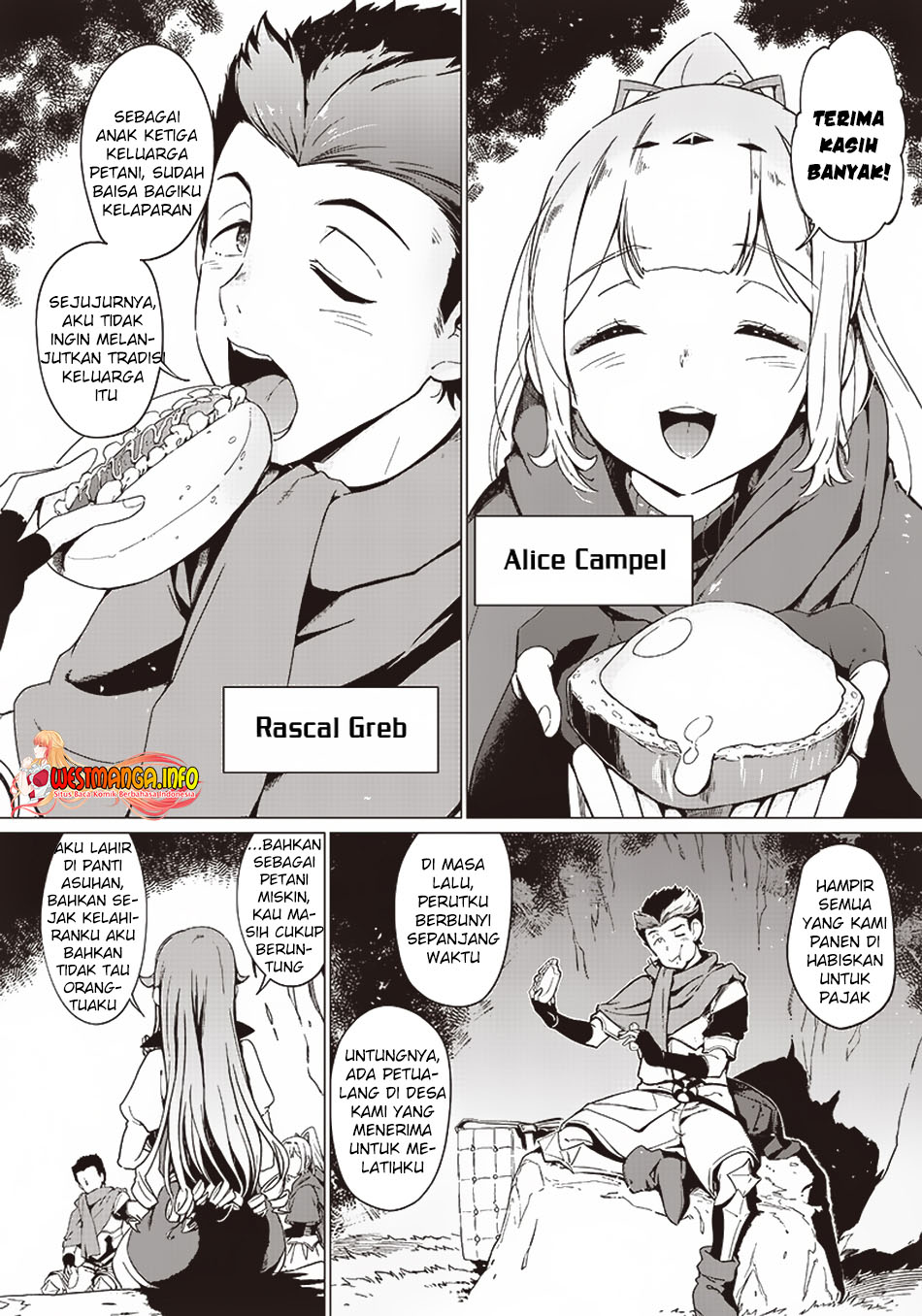 Ghoul ga Sekai wo Sukutta Koto wo Watashi dake ga shitteiru Chapter 01.1 Gambar 12