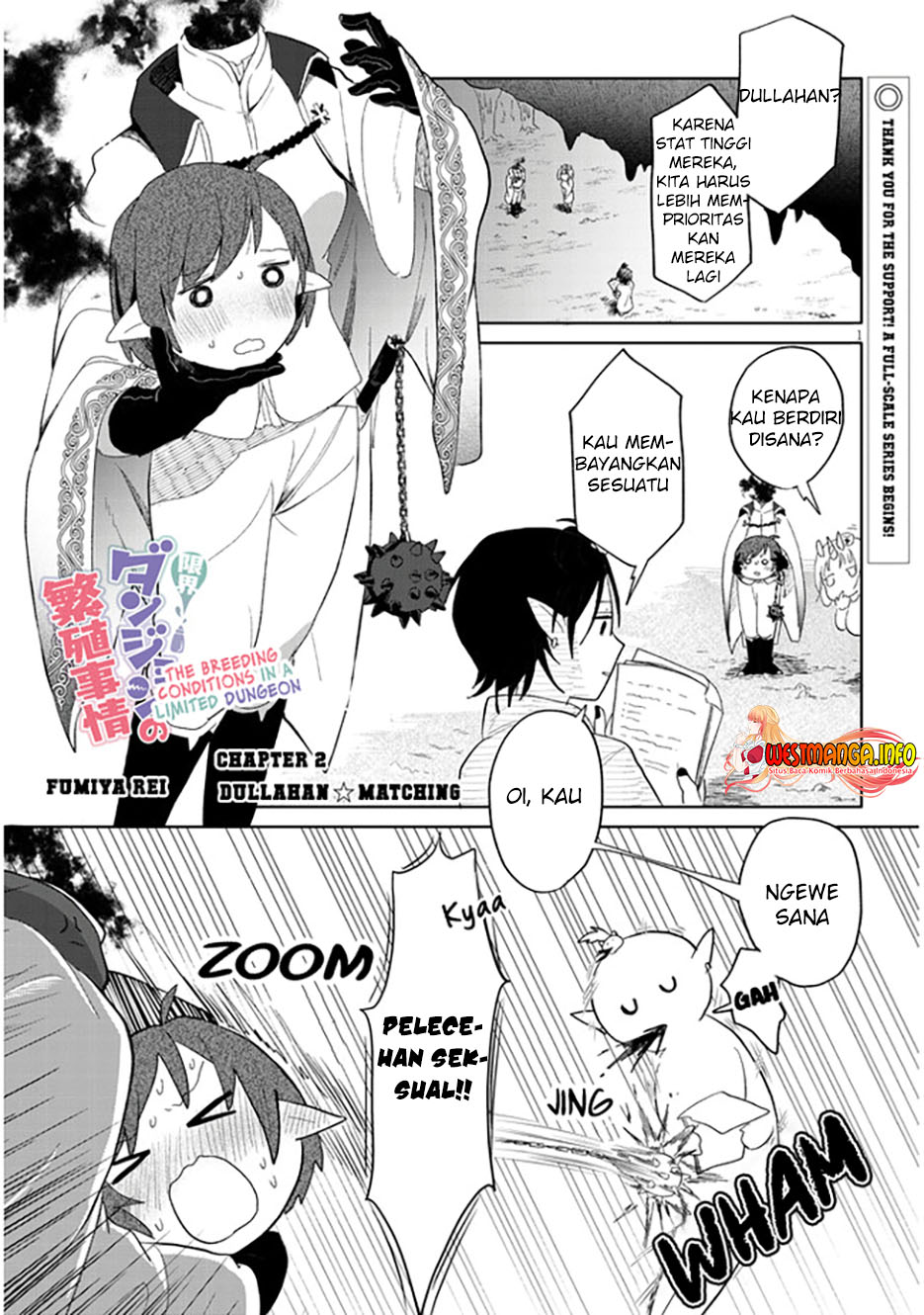 Manga Genkai Dungeon no Hanshoku Jijou Chapter 02 gambar nomor 2