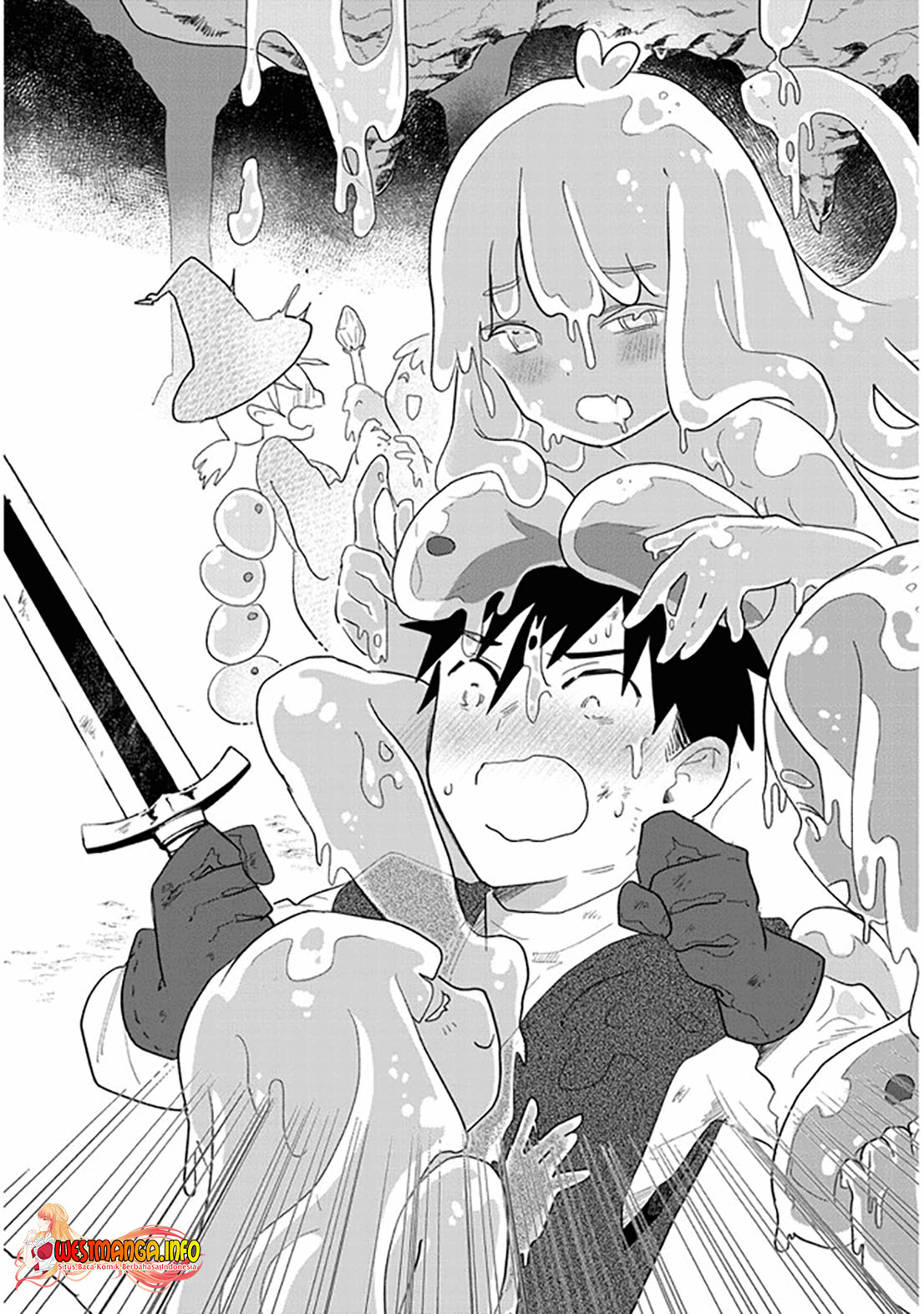 Genkai Dungeon no Hanshoku Jijou Chapter 01 Gambar 16