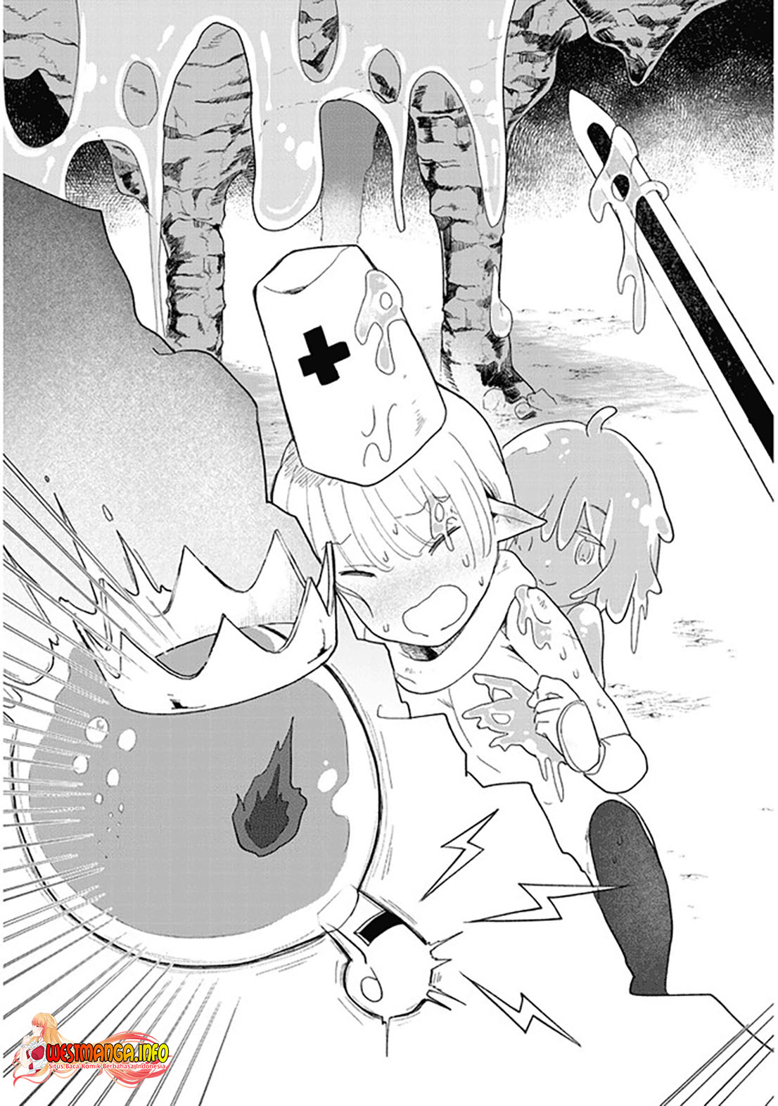 Genkai Dungeon no Hanshoku Jijou Chapter 01 Gambar 17