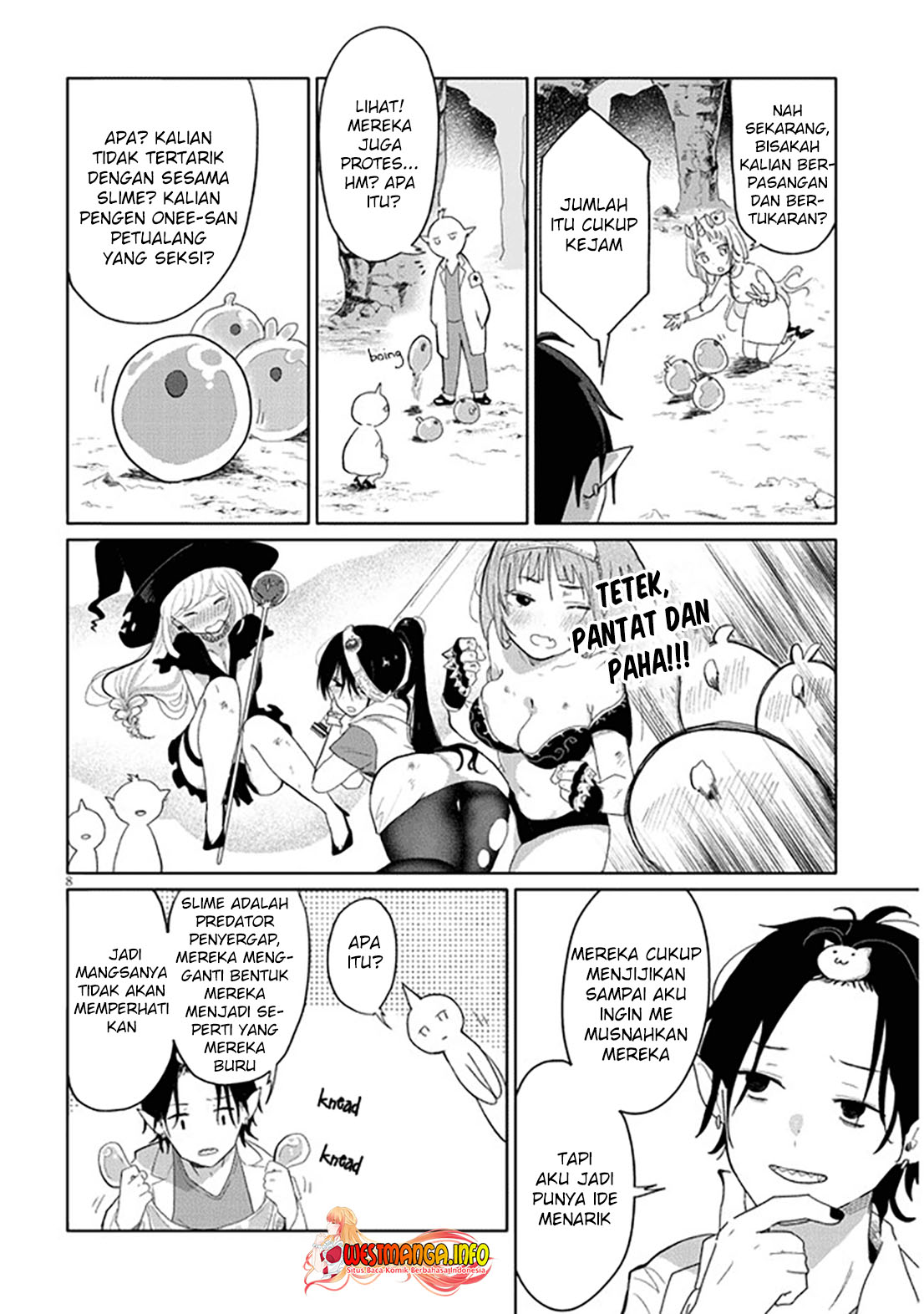 Genkai Dungeon no Hanshoku Jijou Chapter 01 Gambar 10