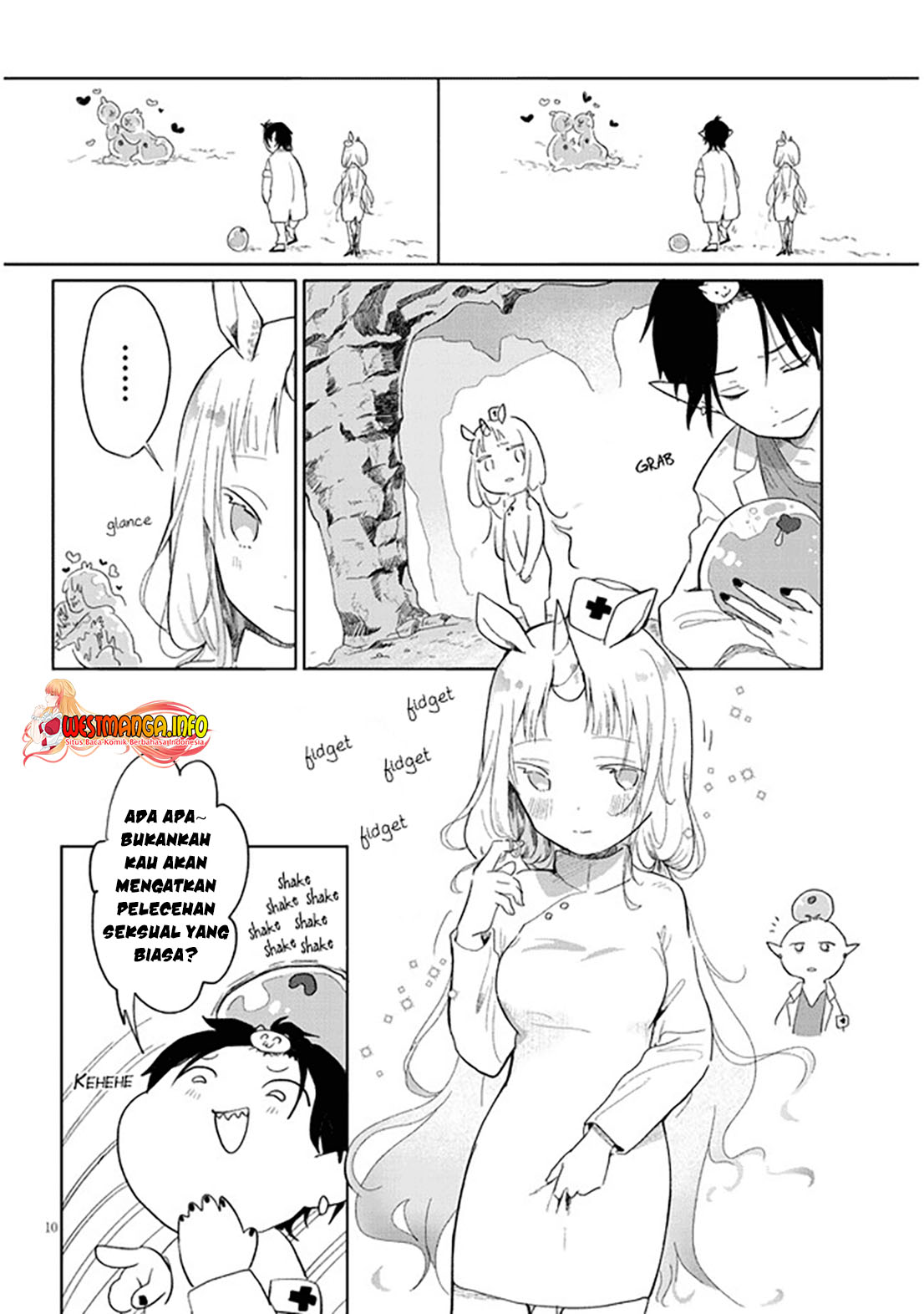 Genkai Dungeon no Hanshoku Jijou Chapter 01 Gambar 12