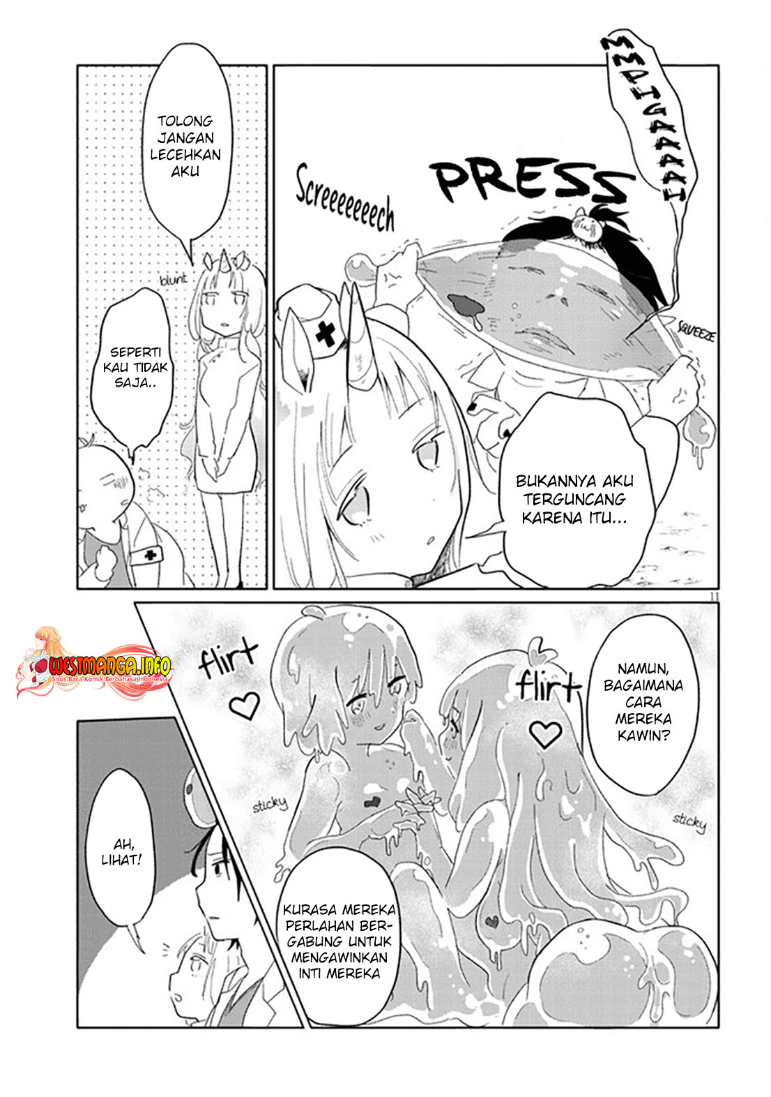 Genkai Dungeon no Hanshoku Jijou Chapter 01 Gambar 13