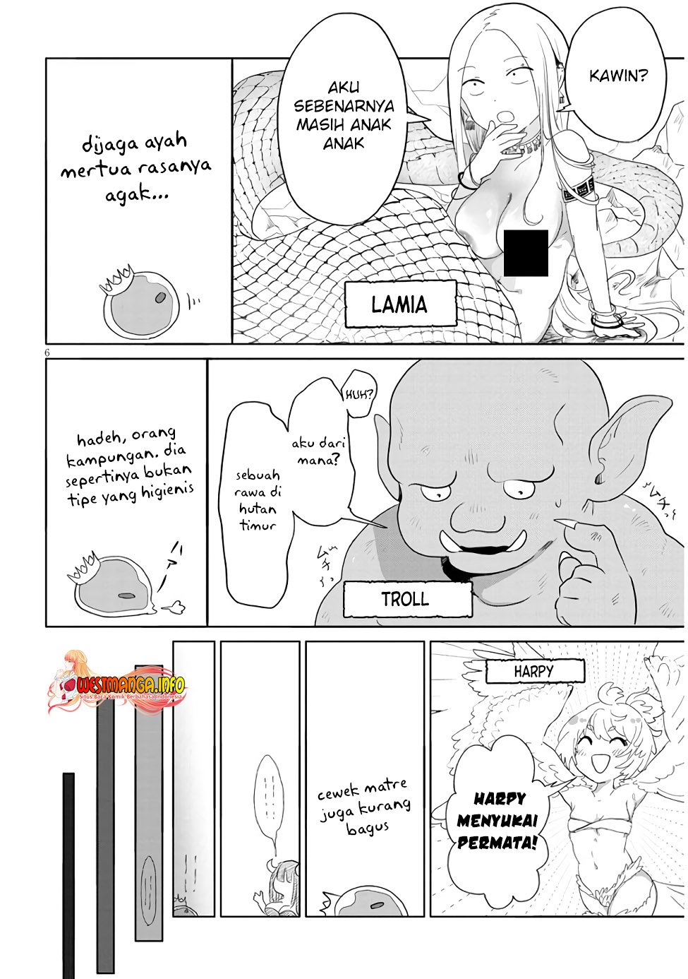 Genkai Dungeon no Hanshoku Jijou Chapter 6 Gambar 8