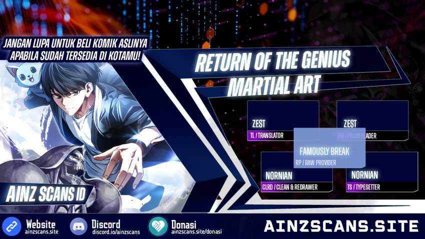 Komik Return Of The Martial Arts Genius Chapter 22 gambar nomor 1