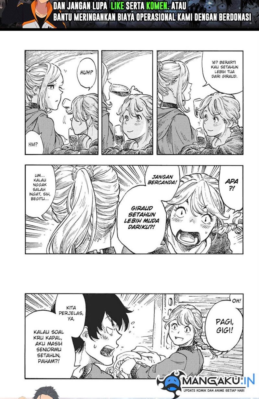 Kuutei Dragons Chapter 37 Gambar 35