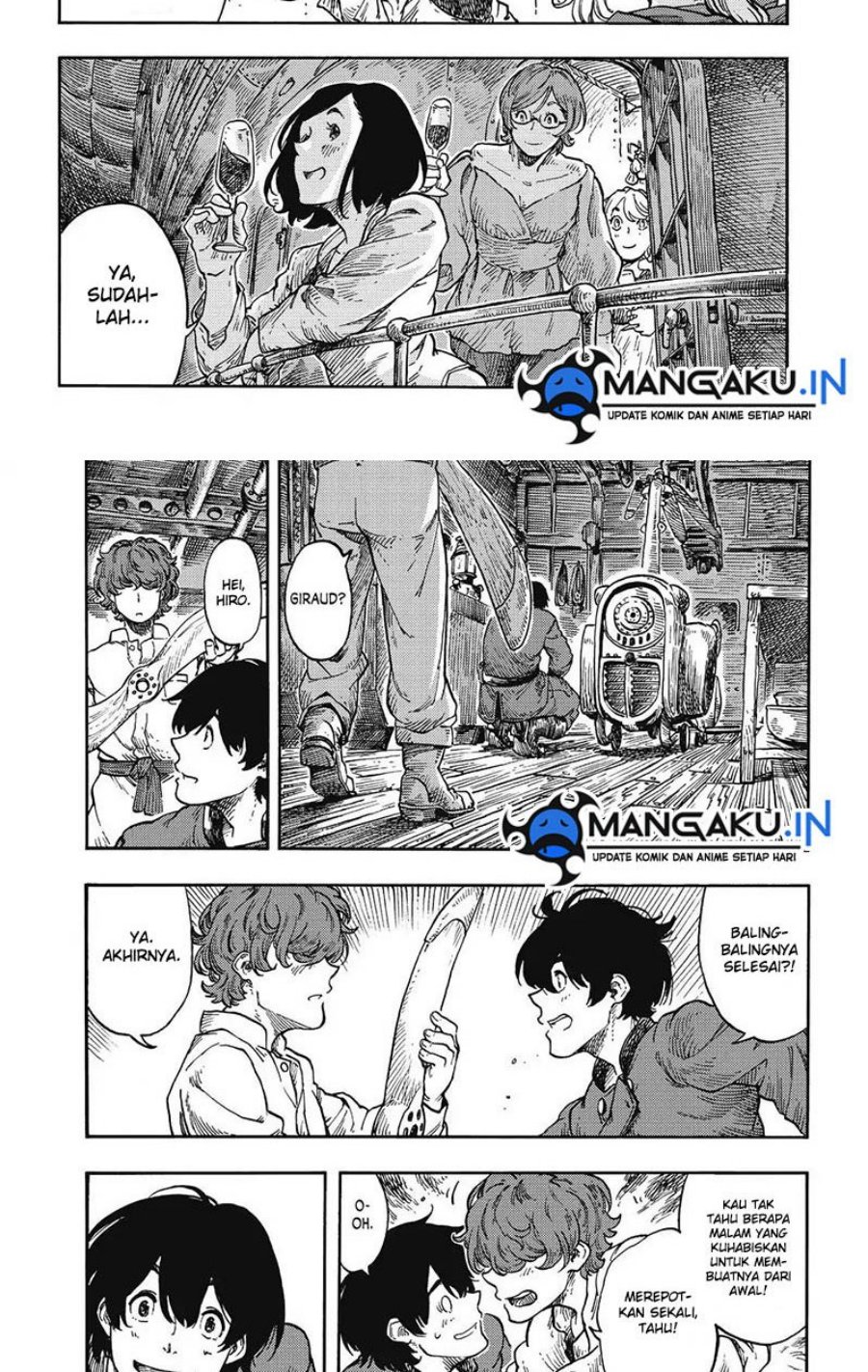 Kuutei Dragons Chapter 37 Gambar 31