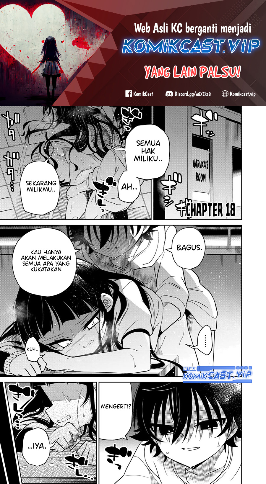 Manga Boku wa Kimitachi wo Shihai Suru Chapter 18 gambar nomor 2