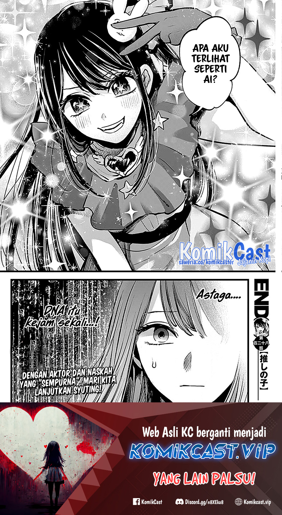 Oshi no Ko Chapter 128 Gambar 20